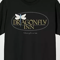 Novelty Mens Crew Neck Short Sleeve Relaxed Fit Graphic T-Shirt