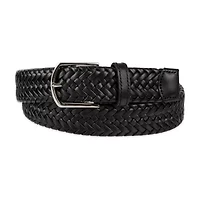 Haggar Leather 35mm Lace Mens Belt