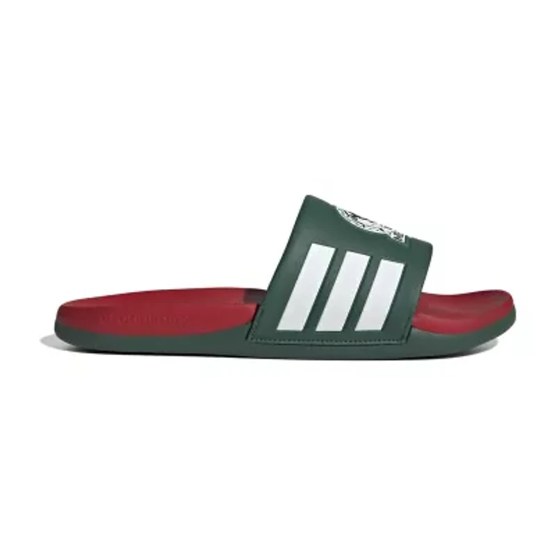 adidas Mens Adilette Comfort Mexico Slide Sandals