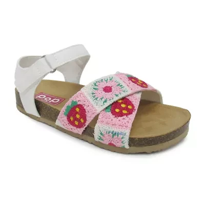 Pop Little & Big Kid Girls Philla Strap Sandals