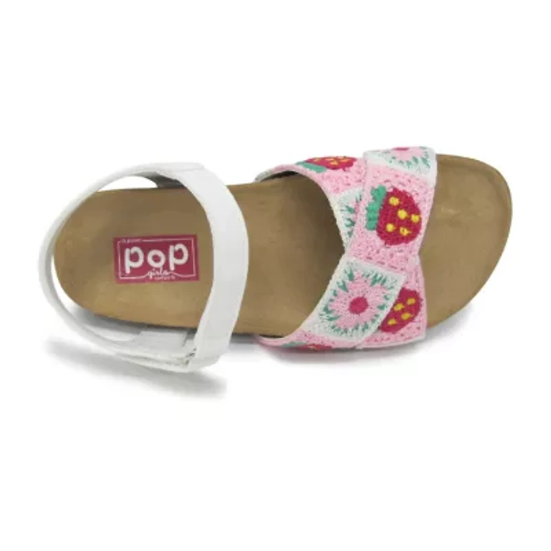 Pop Little & Big Kid Girls Philla Strap Sandals