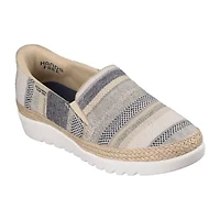 Skechers Bobs Hands Free Slip-Ins Flexpadrille Hi Womens Round Closed Toe Slip-On Shoe