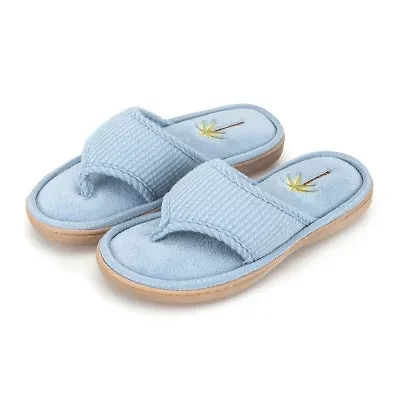 Isotoner Womens Slip-On Slippers