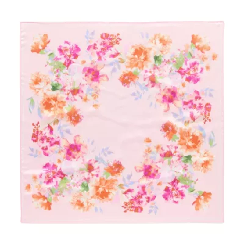 Collection Xiix Boho Bloom Floral Square Scarf
