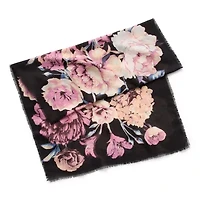 Collection Xiix Painterly Floral Square Scarf
