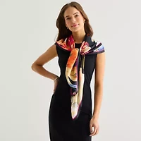 Collection Xiix Exploded Blooms Floral Square Scarf