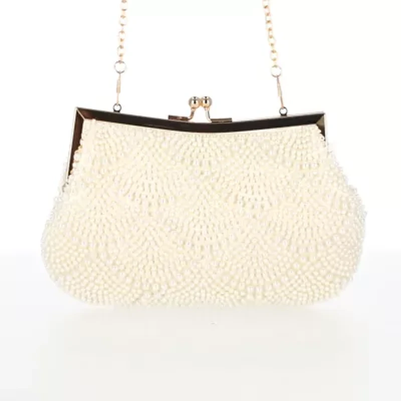 Gunne Sax by Jessica McClintock Gardenia Clutch