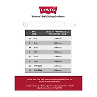 Levi's® Western Womens Belt