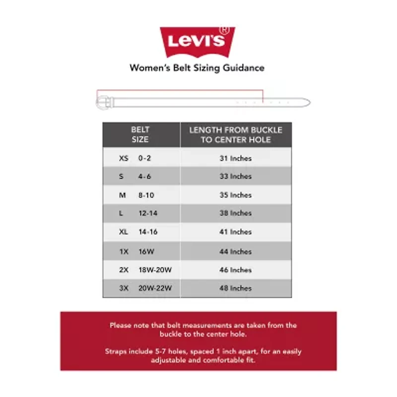 Levi's® Western Womens Belt