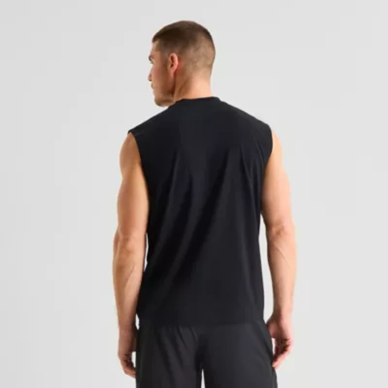 Xersion Mens Crew Neck Sleeveless Muscle T-Shirt
