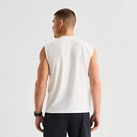 Xersion Mens Crew Neck Sleeveless Muscle T-Shirt