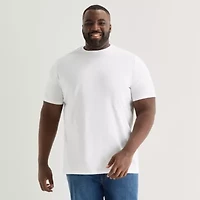 St. John's Bay Super Soft Mens Crew Neck Short Sleeve Quick Dry Big and Tall T-Shirt