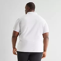 Shaquille O'Neal XLG™ Elevated Athletic Mens Short Sleeve Polo Shirt