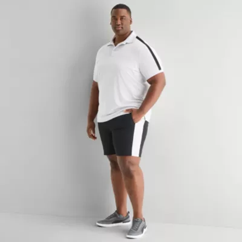 Shaquille O'Neal XLG™ Elevated Athletic Mens Short Sleeve Polo Shirt