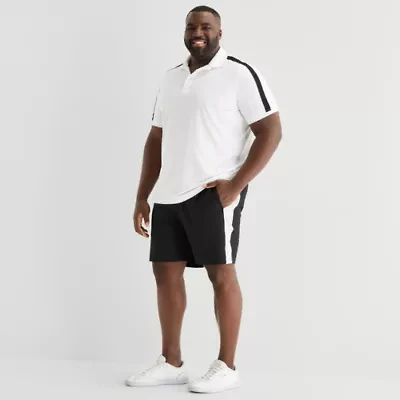 Shaquille O'Neal XLG™ Active Mens 8" Big and Tall Moisture Wicking Wicked Workout Shorts