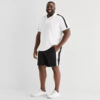 Shaquille O'Neal XLG™ Active Mens 8" Big and Tall Moisture Wicking Wicked Workout Shorts