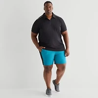 Shaquille O'Neal XLG™ Active Piped Big and Tall Mens Short Sleeve Polo Shirt