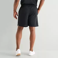 Shaquille O'Neal XLG™ Active Taped Mens 8" Big and Tall Moisture Wicking Workout Shorts