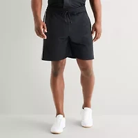 Shaquille O'Neal XLG™ Active Taped Mens 8" Big and Tall Moisture Wicking Workout Shorts