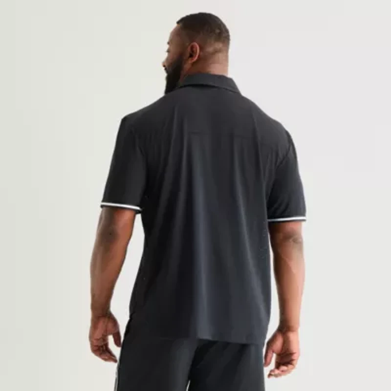 Shaquille O'Neal XLG™ Active Mens Short Sleeve Moisture Wicking Big and Tall Jersey