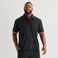 Shaquille O'Neal XLG™ Active Mens Short Sleeve Moisture Wicking Big and Tall Jersey