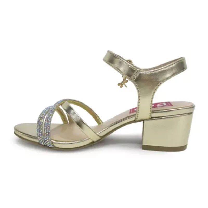 Pop Little & Big Kid Girls Loulou Heeled Sandals