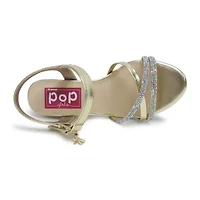 Pop Little & Big Kid Girls Loulou Heeled Sandals