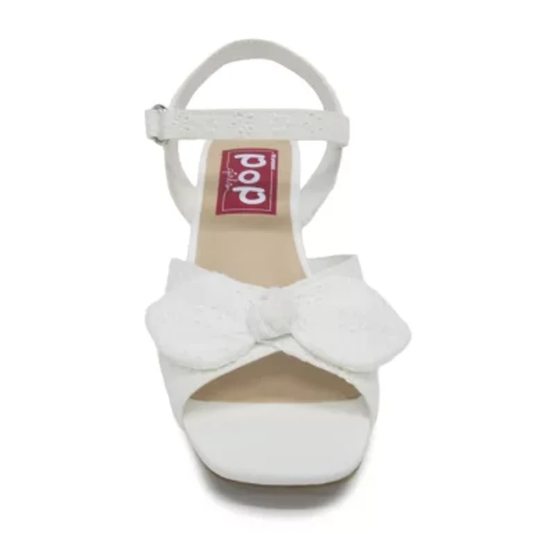 Pop Little & Big Kid Girls Dinara Heeled Sandals
