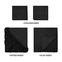 SUPERIOR® Egyptian Cotton Durable Soft 400tc Deep Pocket Sheet Set