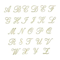 Linum Home Textiles Adornia Beige Scallop Personalized 2-pc. Fingertip Towel