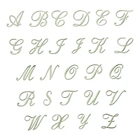 Linum Home Textiles Adornia Scallop Personalized 3-pc. Quick Dry Bath Towel Set