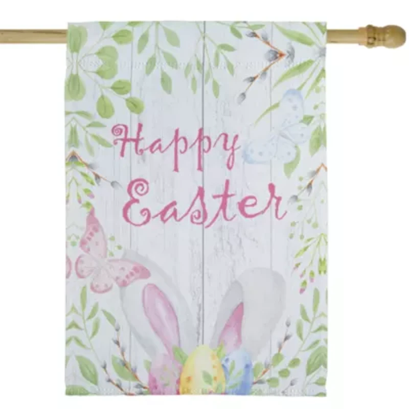 Northlight 28" Happy Bunny Ears Outdoor Flags