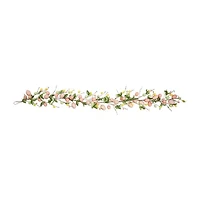 Northlight 6ft Pink Eggs And Flower Buds Artificial Easter Indoor Garland