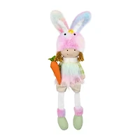 Northlight 23" Girl With Dangling Legs Easter Figurine