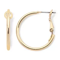Mixit Womens Stainless Steel 24mm Hypoallergenic Hoop Earrings