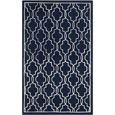 Safavieh Emmit Geometric Hand Tufted Wool Rug