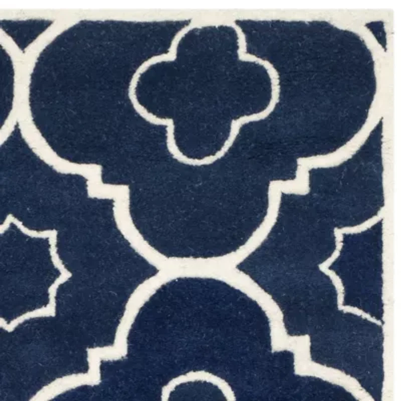 Safavieh Grigor Geometric Hand Tufted Wool Rug
