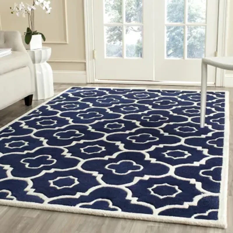 Safavieh Grigor Geometric Hand Tufted Wool Rug