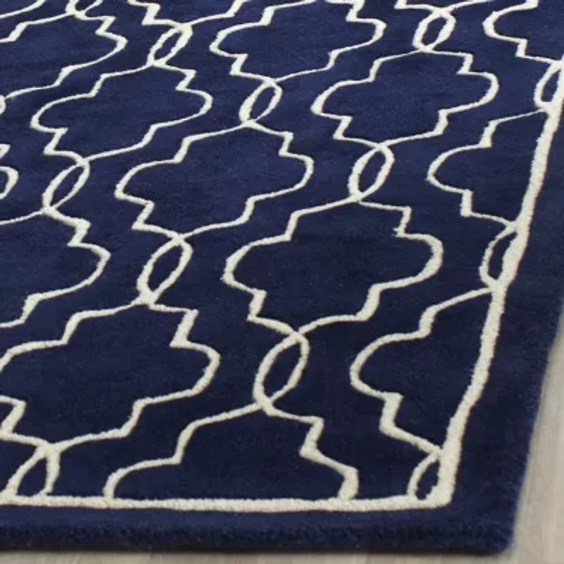 Safavieh Emmit Geometric Hand Tufted Wool Rug
