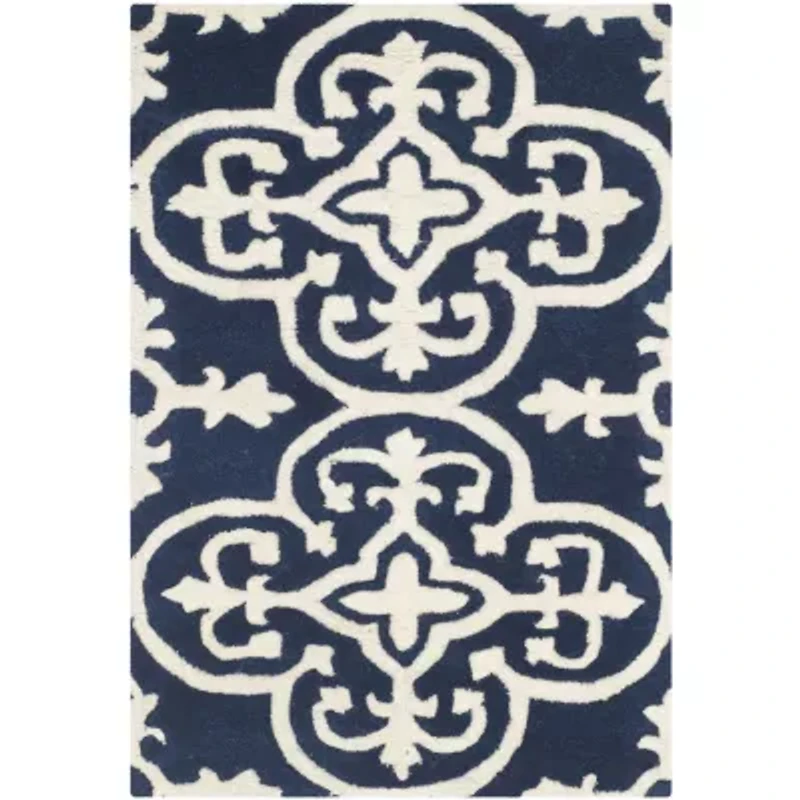 Safavieh Ewart Geometric Hand Tufted Wool Rug