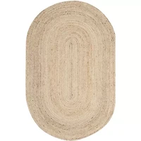 Safavieh Forbes Solid Oval Rug