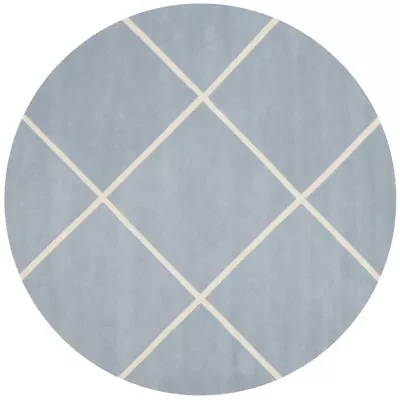 Safavieh Jayma Geometric Hand Tufted Wool Indoor Round Rug