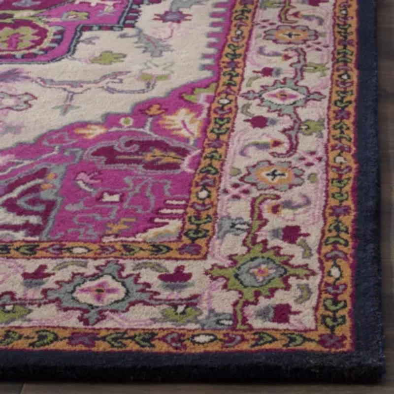 Safavieh Crawford Geometric Hand Tufted Wool Rug