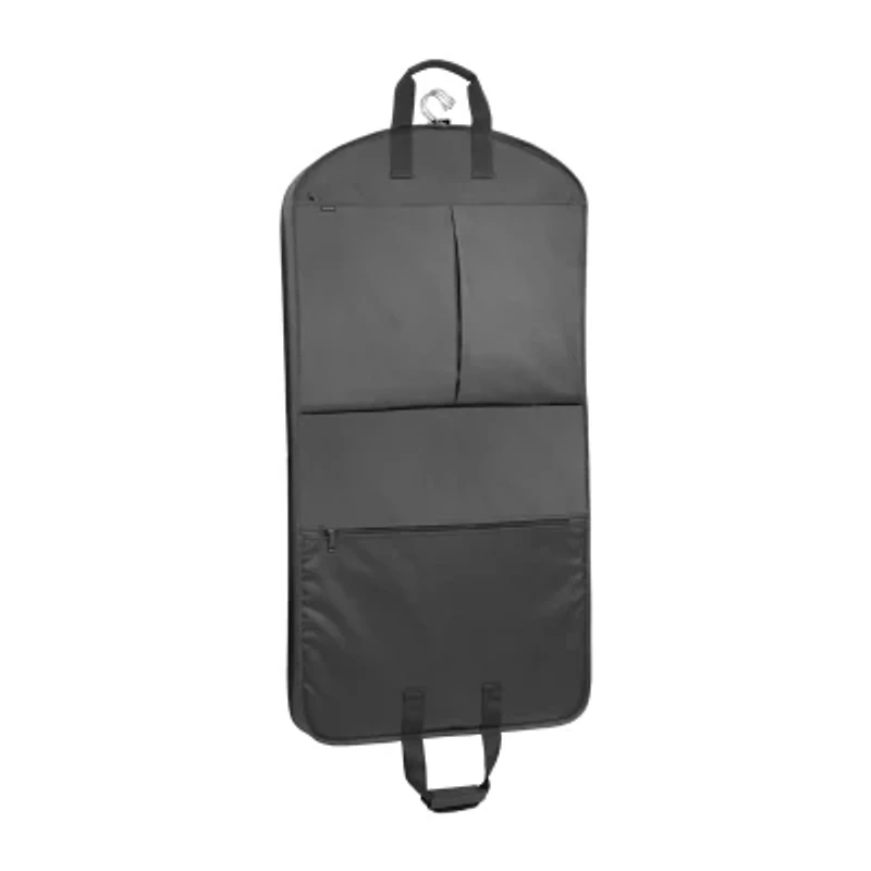 WallyBags 45" Deluxe Extra Capacity Travel Garment Bag With Two Accessory Pockets