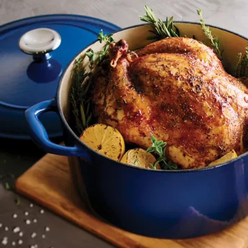 Tramontina Gourmet 5.5-qt. Enameled Cast Iron Covered Round Dutch Oven