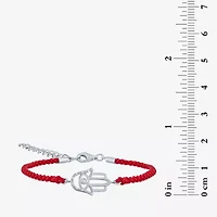 Diamond Accent Womens Diamond Accent Diamond Sterling Silver Cord Bracelet