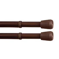 Kenney Fast Fit No Tools Pack 7/16 Tension Curtain Rod