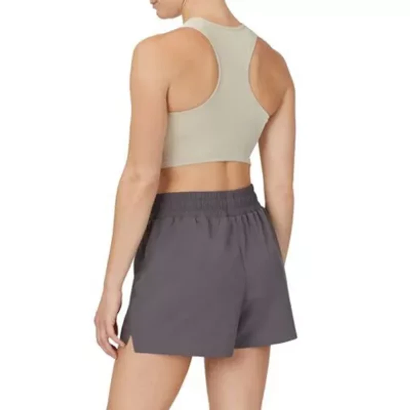 FILA Speed Up Crop Womens Crew Neck Sleeveless Active Tank Top