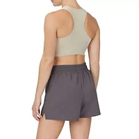 FILA Speed Up Crop Womens Crew Neck Sleeveless Active Tank Top