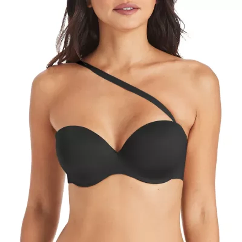 Maidenform Love The Custom Lift Multiway Womens Medium Support Demi Push Up Underwire Strapless Bra 09417